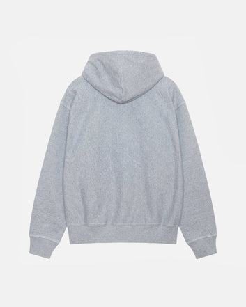 CONTRAST STITCH LABEL HOODIE