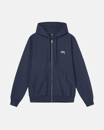 STOCK LOGO ZIP HOODIE