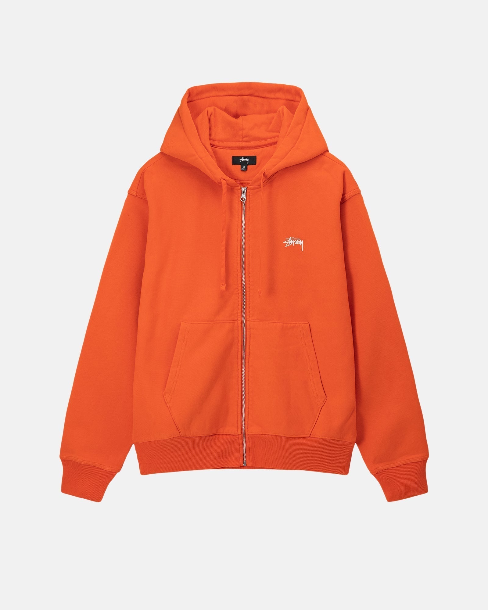 STOCK LOGO ZIP HOODIE