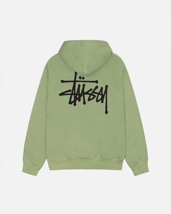 BASIC STÜSSY ZIP HOODIE