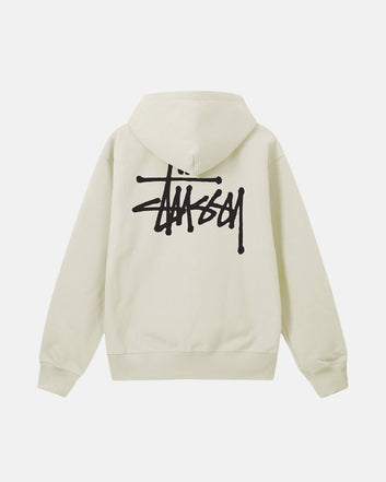 BASIC STÜSSY ZIP HOODIE